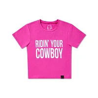 Pink Ridin' Your Cowboy Baby  T Shirt - Kayla Malecc