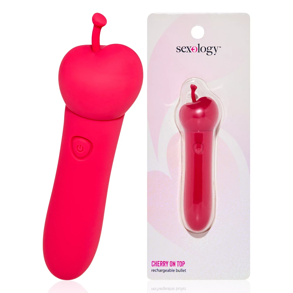 Cherry on Top Bullet Vibrator - Sexology