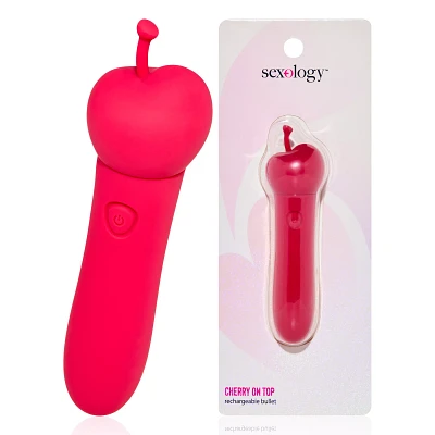 Cherry on Top Bullet Vibrator - Sexology