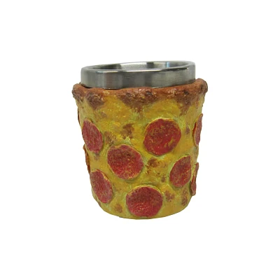 Molded Pizza Shot Glass - 1.7 oz.