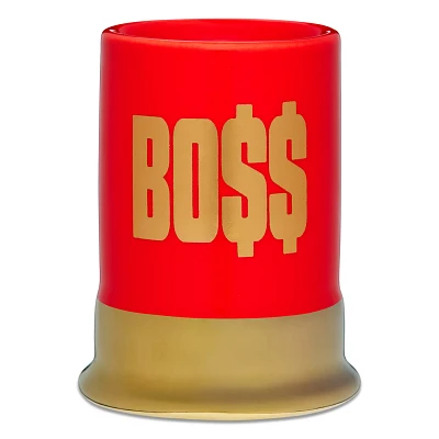 Molded Bullet Boss Shot Glass - 2 oz.