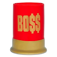 Molded Bullet Boss Shot Glass - 2 oz.