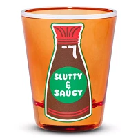 Slutty and Saucy Shot Glass - 1.5 oz.