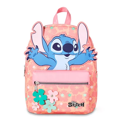 Floral Stitch Mini Backpack - Lilo & Stitch