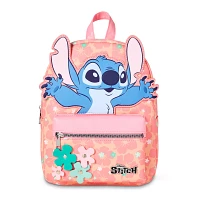 Floral Stitch Mini Backpack - Lilo & Stitch