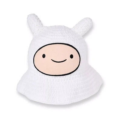 Finn 3D Ears Thick Knit Bucket Hat - Adventure Time