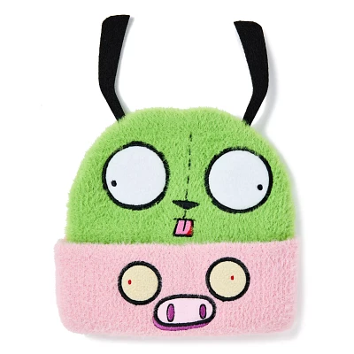 GIR and Piggy Cuff Beanie Hat - Invader Zim