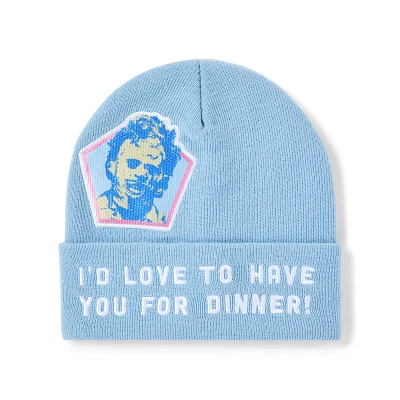 I'd Love to Have You for Dinner Cuff Beanie Hat - The Texas Chainsaw Massacre