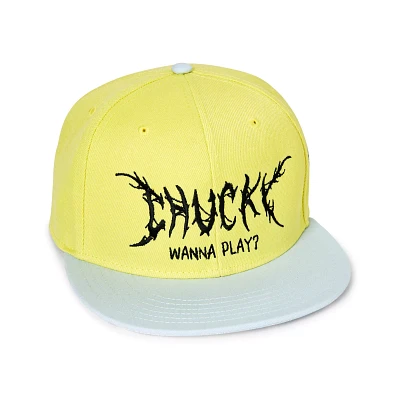 Chucky Wanna Play Pastel Yellow Snapback Hat