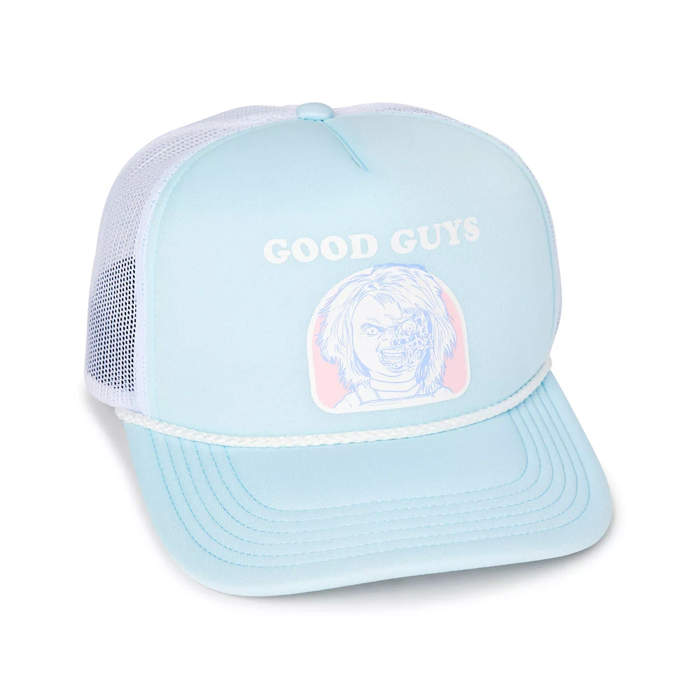 Pastel Blue Good Guys Trucker Hat - Chucky