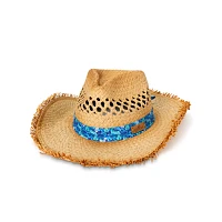 Corona Distressed Straw Cowboy Hat