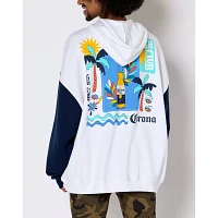 Beach Club Hoodie - Corona