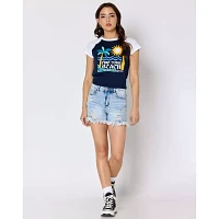 Corona Find Your Beach Baseball Baby T Shirt