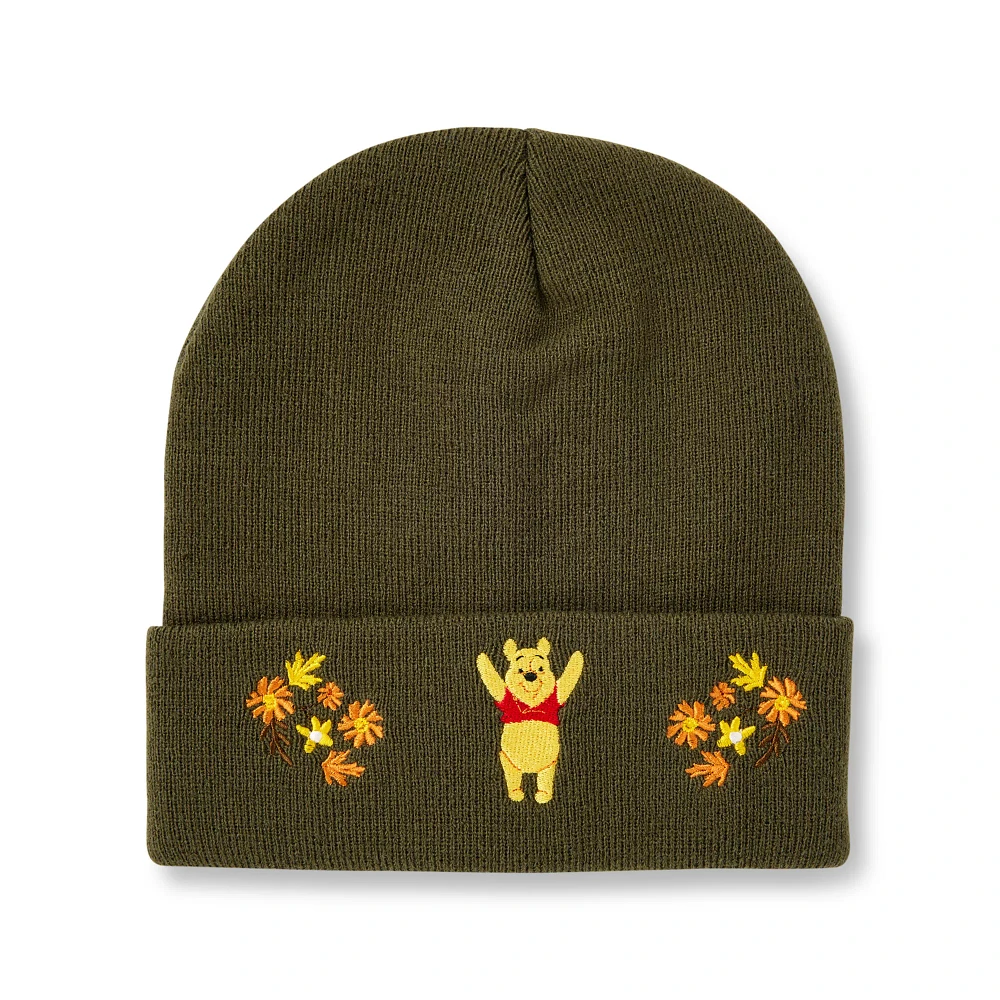 Winnie the Pooh Flower Knit Hat
