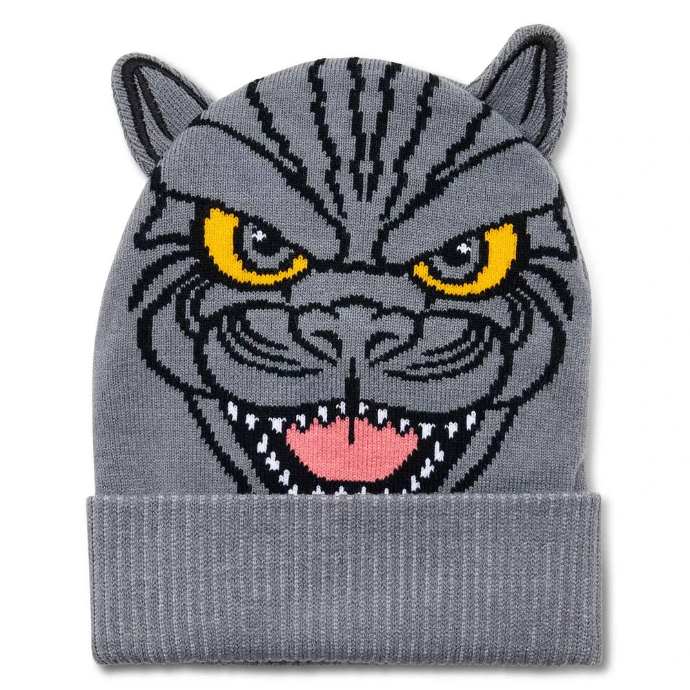 Godzilla Big Face 3D Knit Beanie Hat