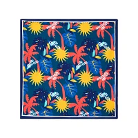 Palm Trees Sun Print Bandana - Corona