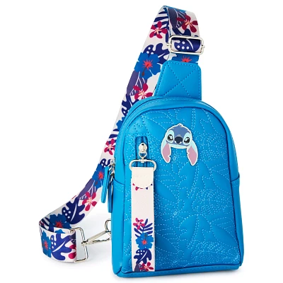 Stitch Quilted Sling Bag - Lilo & Stitch