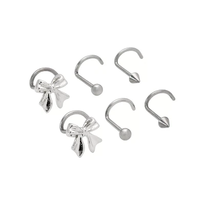 Multi-Pack Titanium Bow and Spike Nose Screws 6 Pack - 20 Gauge