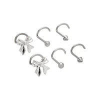 Multi-Pack Titanium Bow and Spike Nose Screws 6 Pack - 20 Gauge