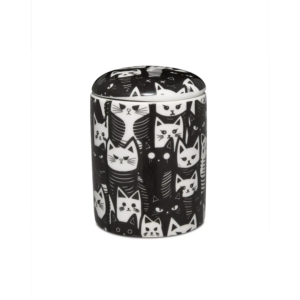 Cat Print Stash Jar - 5 oz.