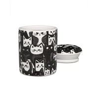 Cat Print Stash Jar - 5 oz.