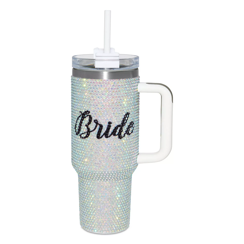 Bride Travel Tumbler with Straw - 40 oz.