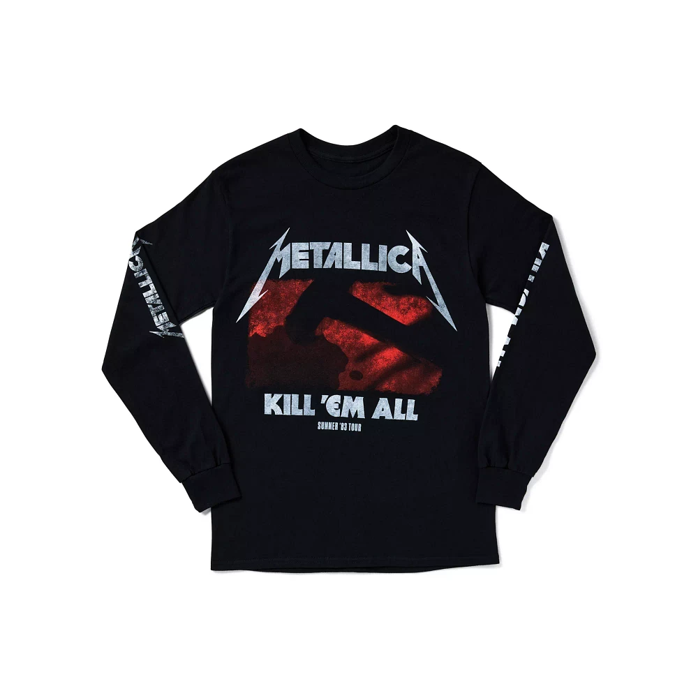 Kill 'Em All Long Sleeve T Shirt - Metallica