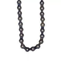 Black Bike Chain Necklace