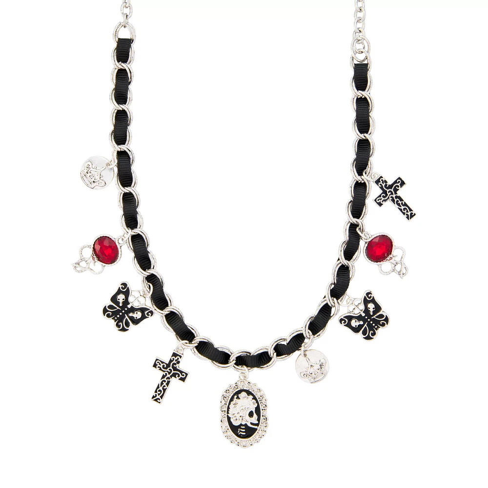 Gothic Charm Choker Necklace