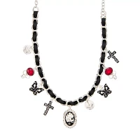Gothic Charm Choker Necklace