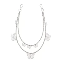Double Row Butterfly Wallet Chain