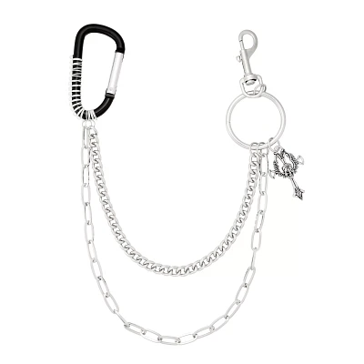 Carabiner Double Row Wallet Chain