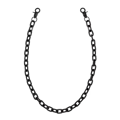 Black Loop Wallet Chain