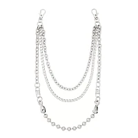 Triple Row Ball Wallet Chain