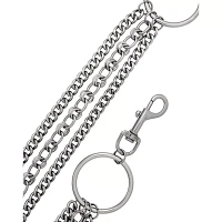 Triple Row O-Ring Wallet Chain