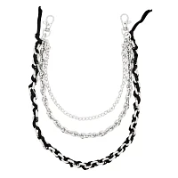 Triple Row Wrap Wallet Chain