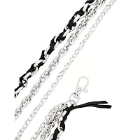 Triple Row Wrap Wallet Chain