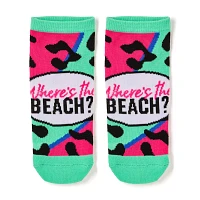 Multi-Pack Jersey Shore No Show Socks - 5 Pair