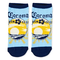 Multi-Pack Corona Beach Club No-Show Socks - 5 Pair