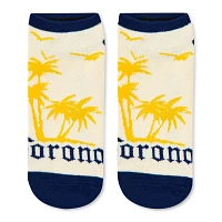 Multi-Pack Corona Beach Club No-Show Socks - 5 Pair