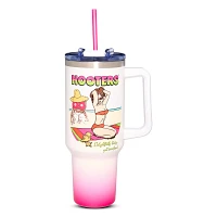 Hooters Beach Tumbler with Straw - 40 oz.