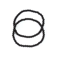 Onyx Beaded Bracelet