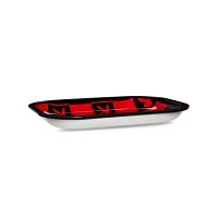 Black and Red Checkered Playboy Tray