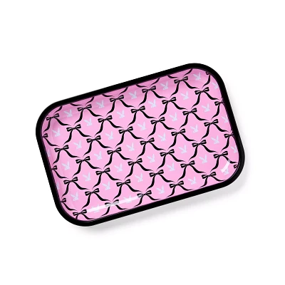 Pink Playboy Coquette Rabbit Head Tray