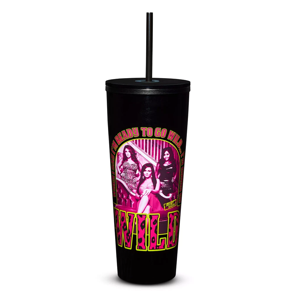 Jersey Shore Ready to Go Wild Cup with Straw - 26 oz.