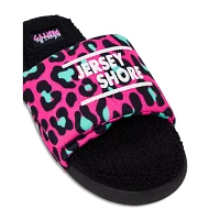 Jersey Shore Cheetah Slides