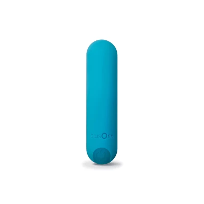 plusOne Vibrating Bullet Teal