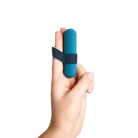 plusOne Vibrating Bullet Teal