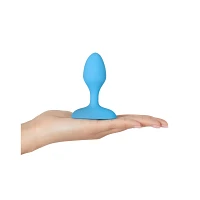 plusOne Vibrating Plug Blue
