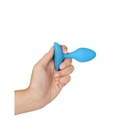 plusOne Vibrating Plug Blue